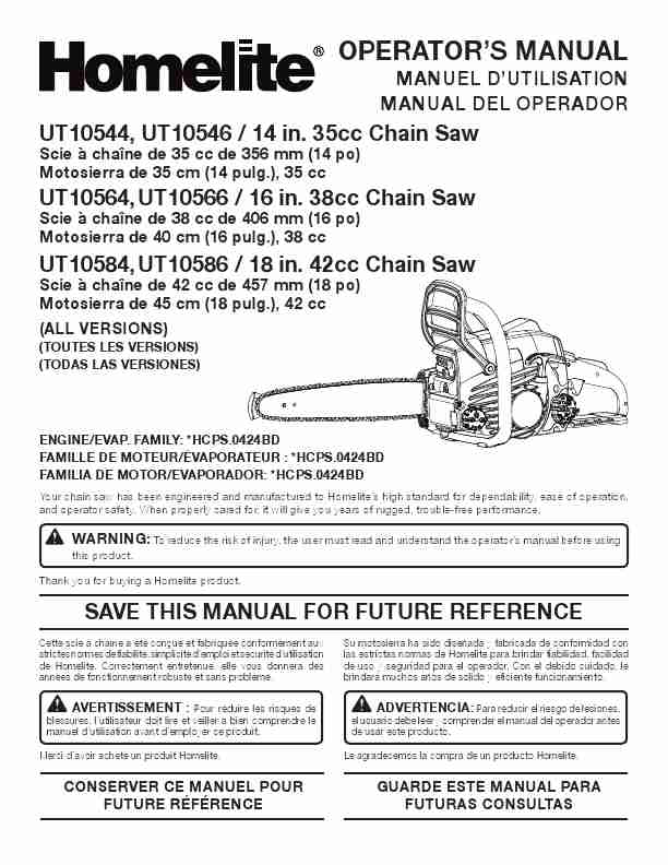 Homelite Chainsaw UT10544-page_pdf